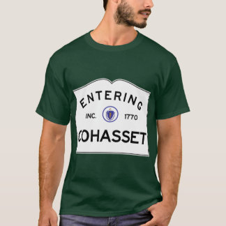 Camiseta Entrando en la Comunidad de Mamáes de Cohasset Mas