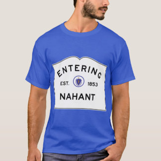 Camiseta Entrando en la Mancomunidad de Nanhant de Massachu