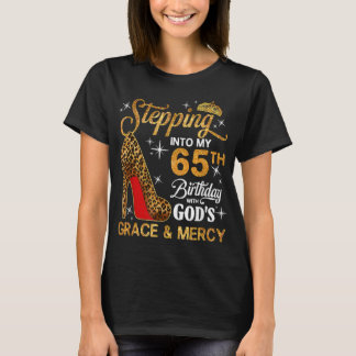 Camiseta Entrando en la misericordia de gracia de mi 65º cu