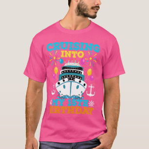 Camiseta Entrando en mi fiesta de 15 cumpleaños, tema cruce