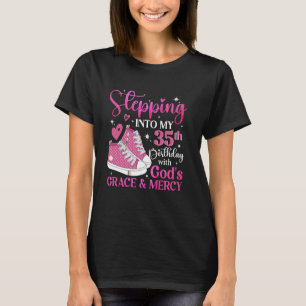 Camiseta Entrando en mi regalo de cumpleaños número 35 35 a