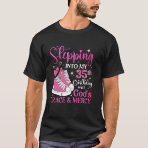 Camiseta Entrando en mi regalo de cumpleaños número 35 35 a
