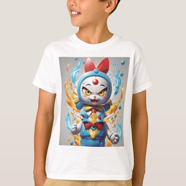 Camiseta Entrar en el mundo de Doraemon, donde el amado (Anverso)