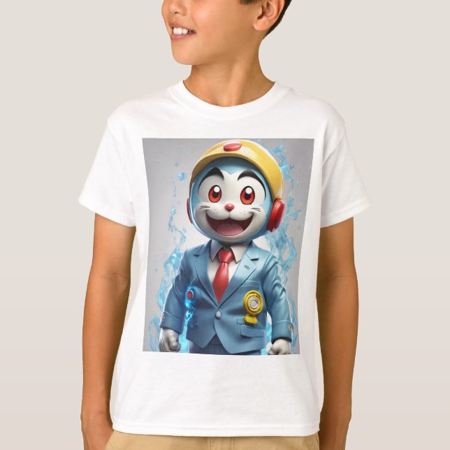 Camiseta Entrar en el mundo de Doraemon, donde el amado (Anverso)