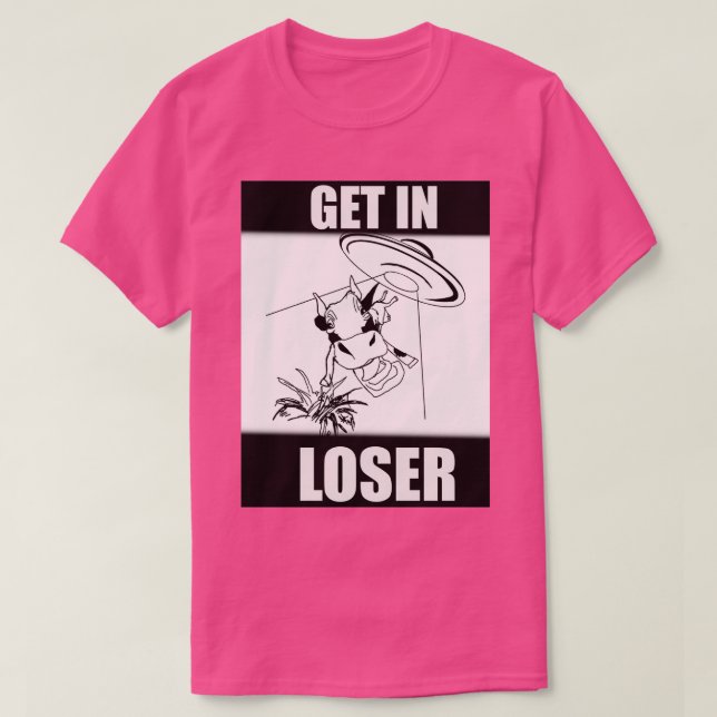 Camiseta Entrar en la gracia perdedora (Diseño del anverso)