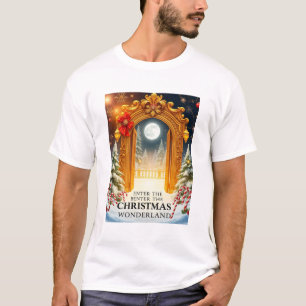 Camiseta **Entrar en la Navidad Mágica**