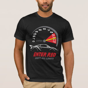 Camiseta Entrar en Rojo: Desafía Todos los Límites