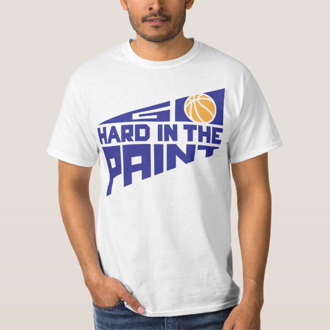 Camiseta Entre difícilmente en la pintura (Anverso)