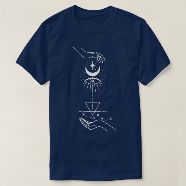 Camiseta Entre el cielo y la Tierra Magic Spell Collection  (Diseño del anverso)