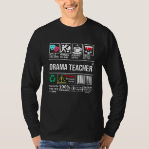 Camiseta Entre Las Habilidades De Los Maestros Del Drama Se