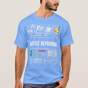 Camiseta Entre Las Habilidades De Reparador De Bicicletas S
