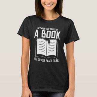 Camiseta Entre las páginas de un libro Lugar encantador Bib