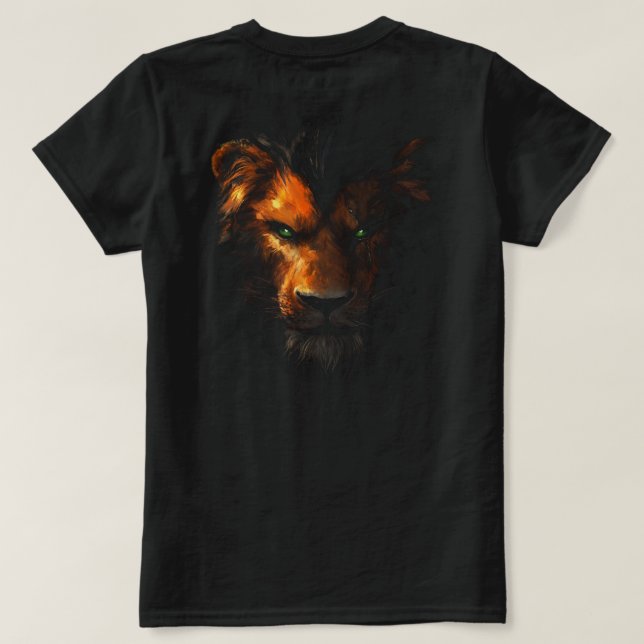 Camiseta Entre Leões (Reverso del diseño)