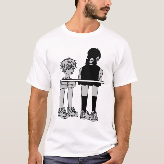 Camiseta Entre nosotros Denji & Asa (Anverso)