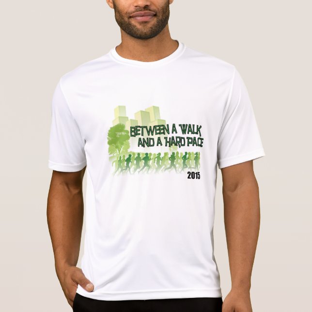 Camiseta Entre un paseo y un paso duro 2015 (Anverso)