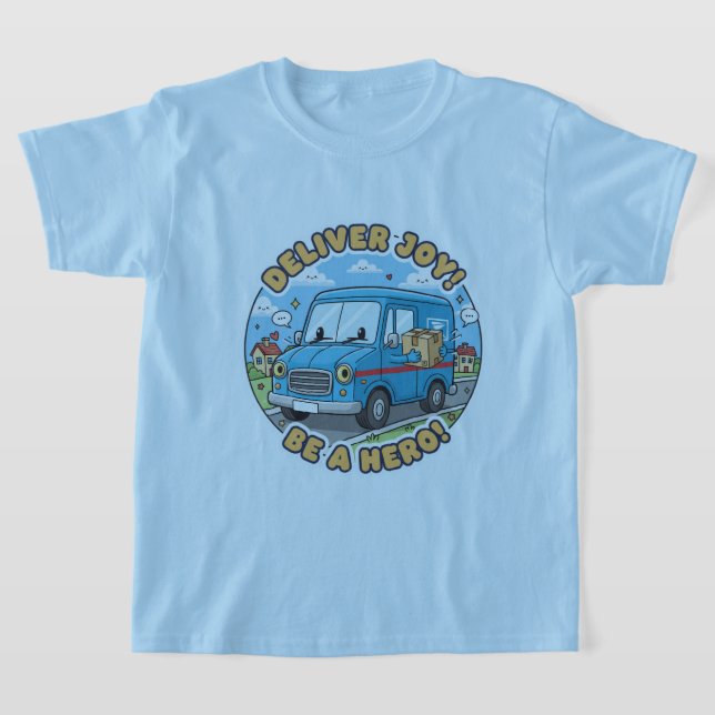 Camiseta ¡Entrega Alegría! ¡Sé Un Héroe! (Distribución)