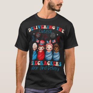 Camiseta Entrega De La Enfermería De Trabajo Y De Entrega M