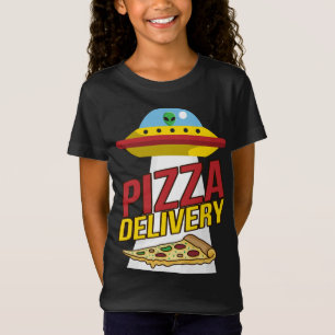 Camiseta Entrega De Pizza Cute Niño Regalo De Cumpleaños Pa