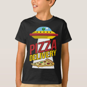 Camiseta Entrega De Pizza Cute Niño Regalo De Cumpleaños Pa