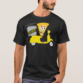 Camiseta Entrega de pizza Motocicleta Guay Pizza Lovers Reg