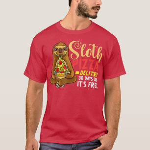 Camiseta Entrega de pizzas de comida en eslogan Pizzeria It