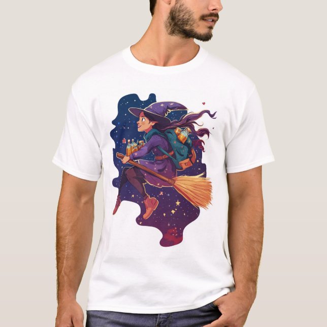 Camiseta Entrega de Poción de Bruja (Anverso)