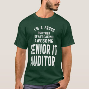 Camiseta Entrega de títulos de trabajo para el auditor supe
