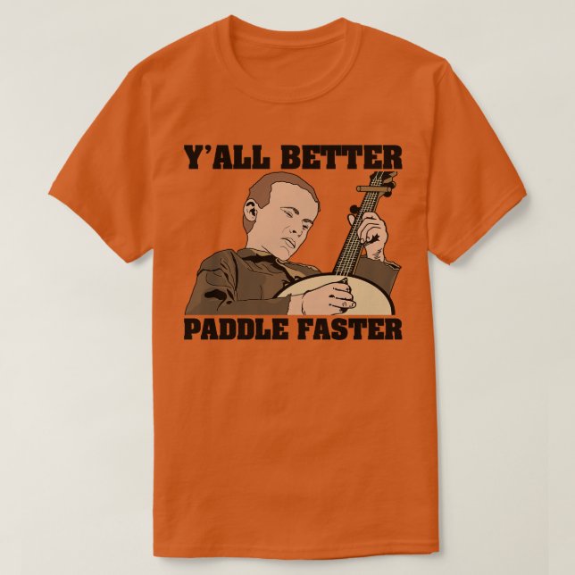Camiseta Entrega de un mejor remo más rápido (Diseño del anverso)