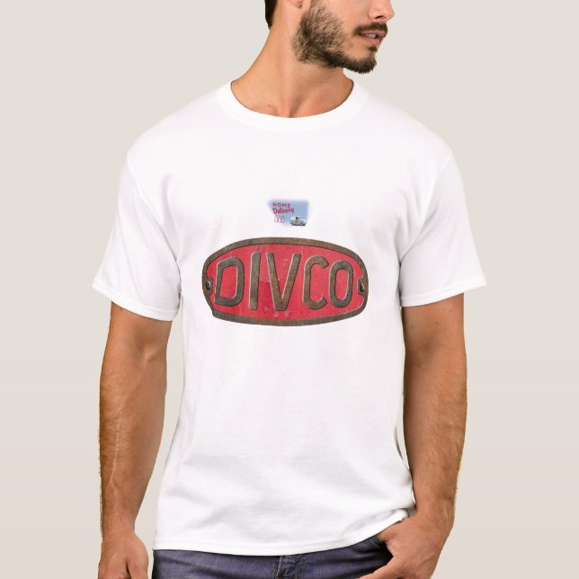 Camiseta Entrega del camión de la leche de DIVCO (Anverso)