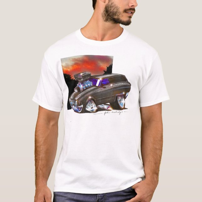 Camiseta Entrega salvaje de 64 halcones (Anverso)