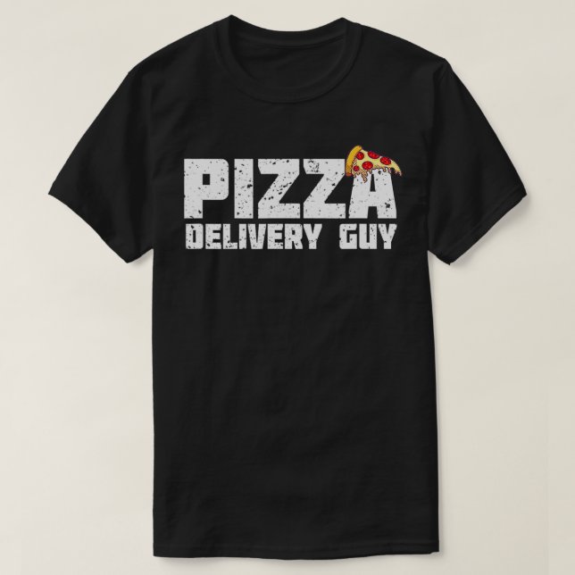 Camiseta Entregador de pizza Diseño para los amantes de la  (Diseño del anverso)