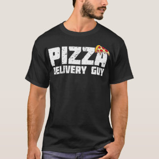 Camiseta Entregador de pizza Diseño para los amantes de la 