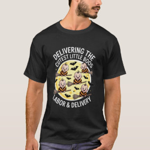 Camiseta Entregando los más lindos besos Sala de parto Hall