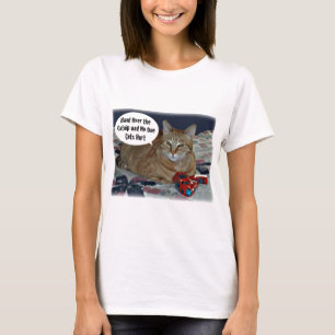 Camiseta Entregue el Catnip y nadie consigue daño