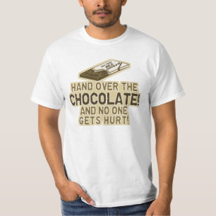Camiseta Entregue el chocolate