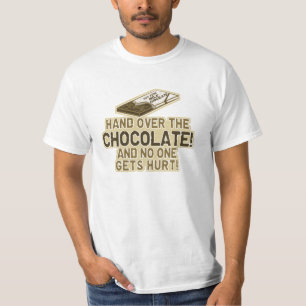 Camiseta Entregue el chocolate