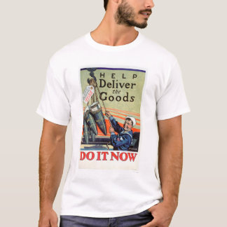 Camiseta Entregue las mercancías - marina de guerra