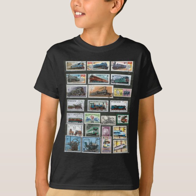 Camiseta Entrena a las locomotoras de ferrocarriles 4 (Anverso)