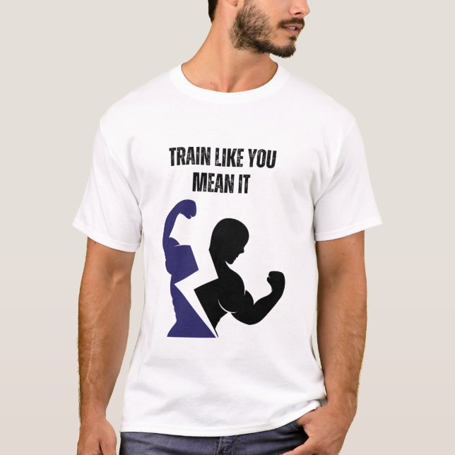 Camiseta Entrena Como Si Lo Dieras Todo (Anverso)