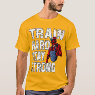 Camiseta Entrena Duro Mantén Fuerte – Gimnasio Motivacional