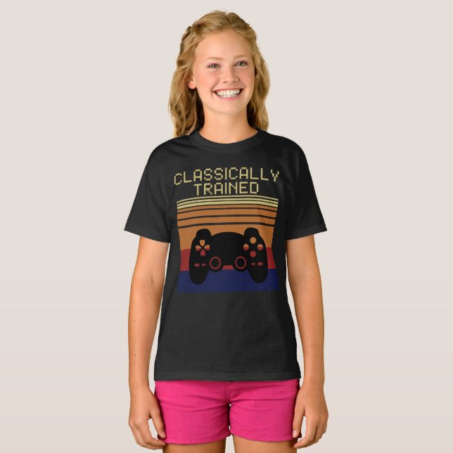 CAMISETA ENTRENADO CLÁSICAMENTE (Anverso completo)
