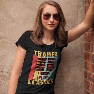 Camiseta Entrenado en Clásica - Retro Gamer