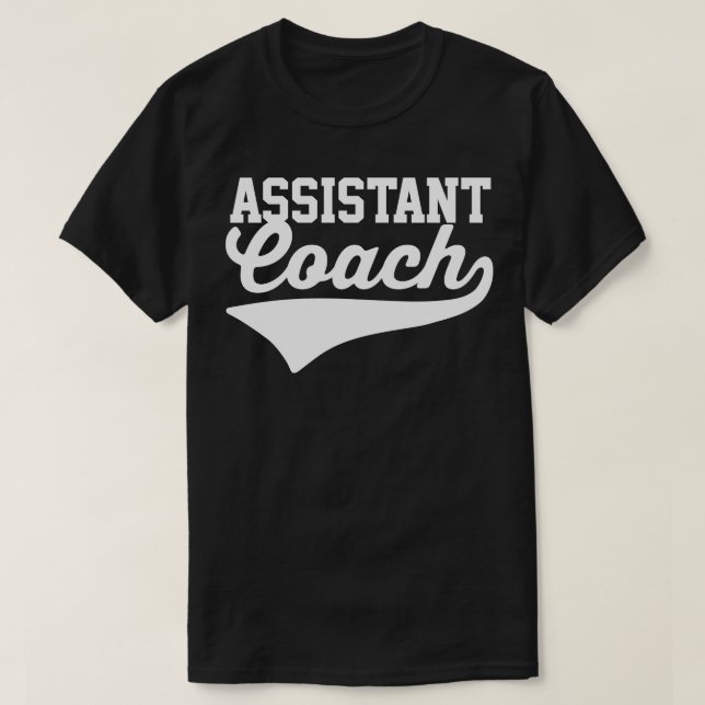 Camiseta Entrenador asistente (Diseño del anverso)