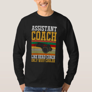 Camiseta Entrenador asistente de fútbol de Softbol Entrenam
