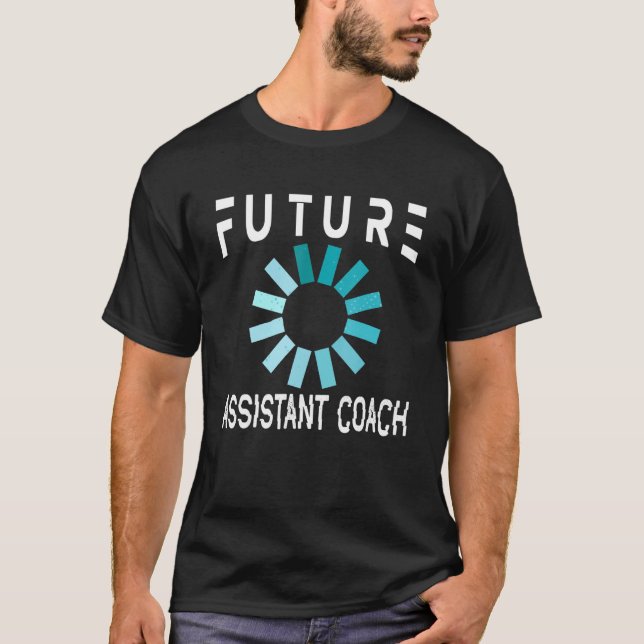 Camiseta Entrenador asistente de fútbol futuro (Anverso)