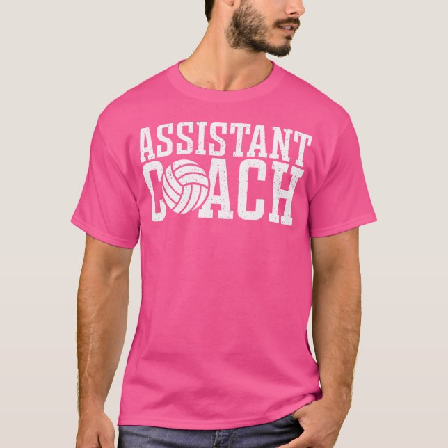 Camiseta Entrenador asistente de voleibol (Anverso)