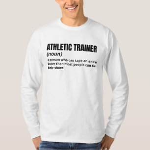 Camiseta Entrenador atlético - Graciosa definición de traba