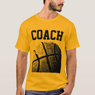 Camiseta entrenador baloncesto Personalizable