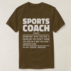Camiseta Entrenador certificado de definición moderna de en