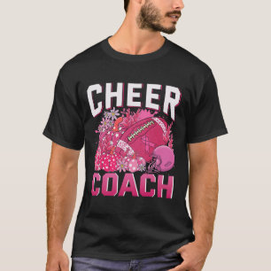 Camiseta Entrenador Cinta rosa Fútbol Sensibilización sobre